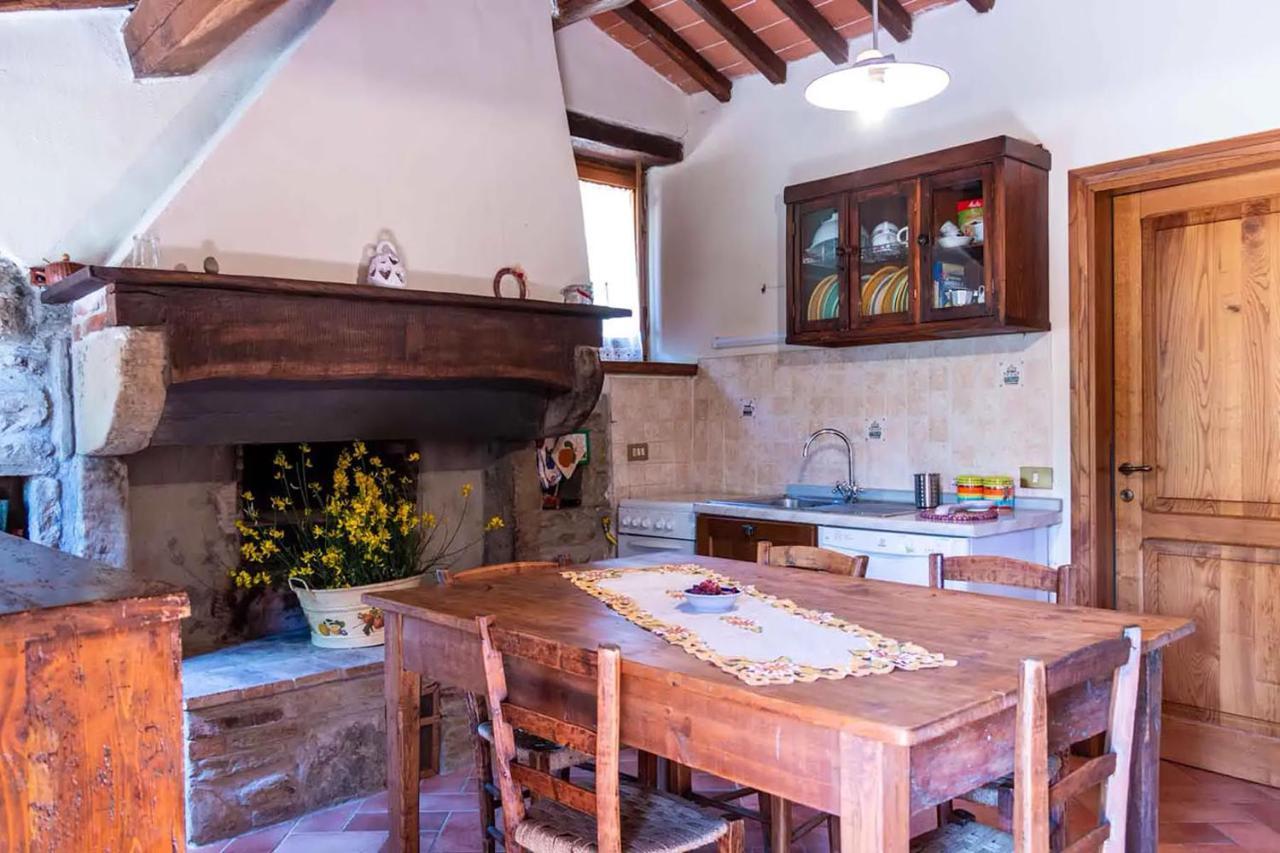Agriturismo Con Piscina In Toscana, Tribbiano Arezzo Luaran gambar